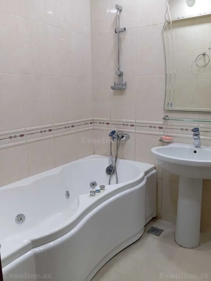 Kirayə verilir 4 otaqlı Mənzil Yeni tikili 170 m² Nəsimi r. - şəkil 26