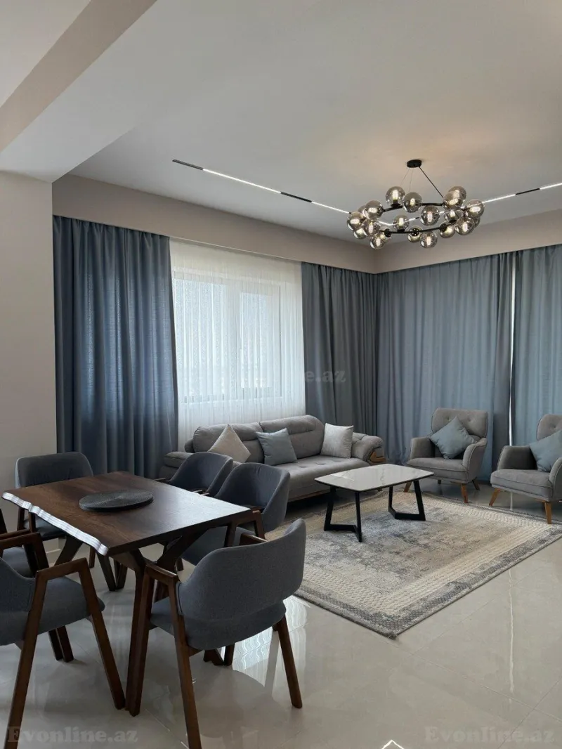 Kirayə verilir 3 otaqlı Mənzil Yeni tikili 120 m² Xətai r. - şəkil 5