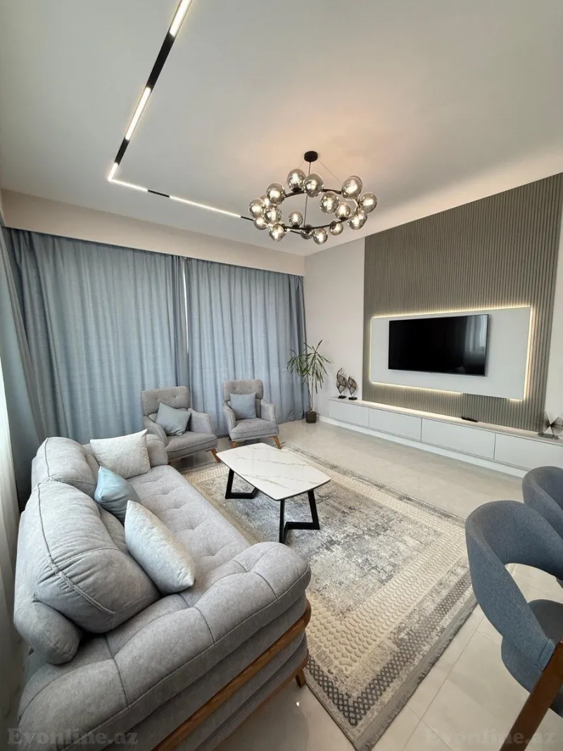 Kirayə verilir 3 otaqlı Mənzil Yeni tikili 120 m² Xətai r. - şəkil 6