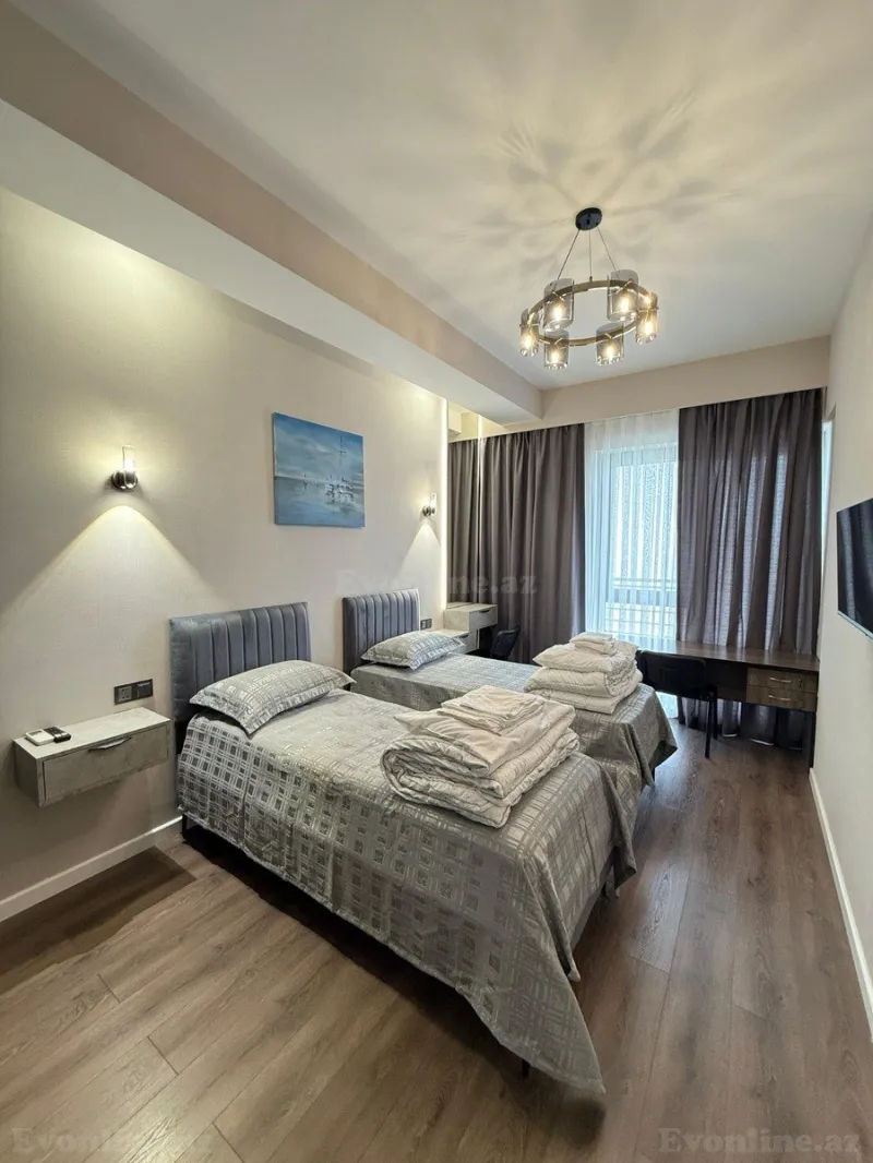 Kirayə verilir 3 otaqlı Mənzil Yeni tikili 120 m² Xətai r. - şəkil 13