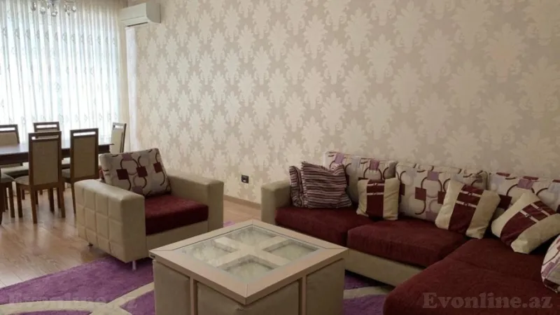 Kirayə verilir 2 otaqlı Mənzil Yeni tikili 95 m² Xətai m.