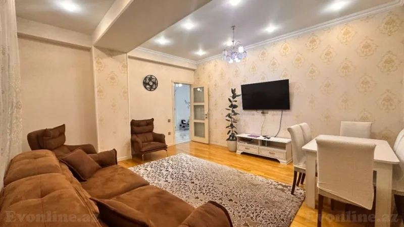 Satılır 3 otaqlı Mənzil Yeni tikili 139.8 m² Nəsimi r. - şəkil 2