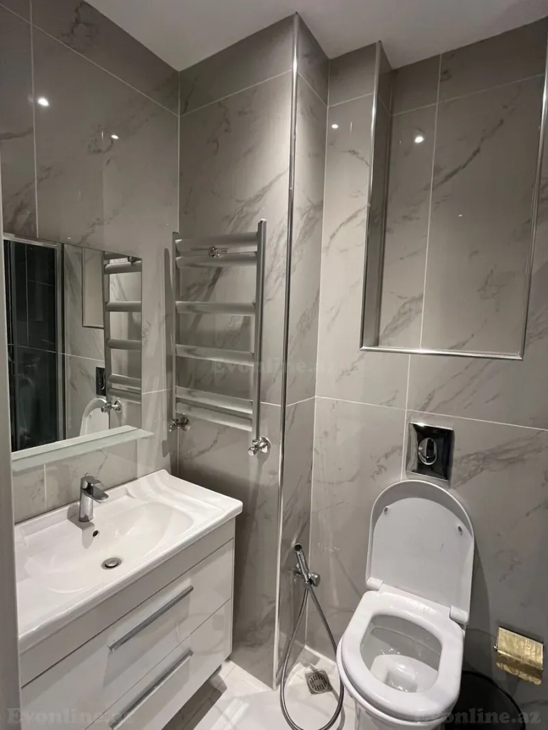 Kirayə verilir 2 otaqlı Mənzil Yeni tikili 50 m² Yasamal r. - şəkil 6