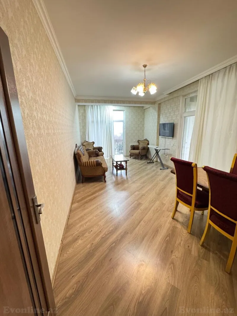 Kirayə verilir 2 otaqlı Mənzil Yeni tikili 85 m² Nəsimi r. - şəkil 2