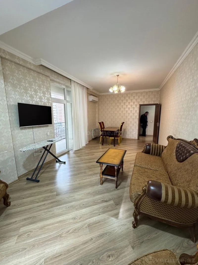 Kirayə verilir 2 otaqlı Mənzil Yeni tikili 85 m² Nəsimi r. - şəkil 3