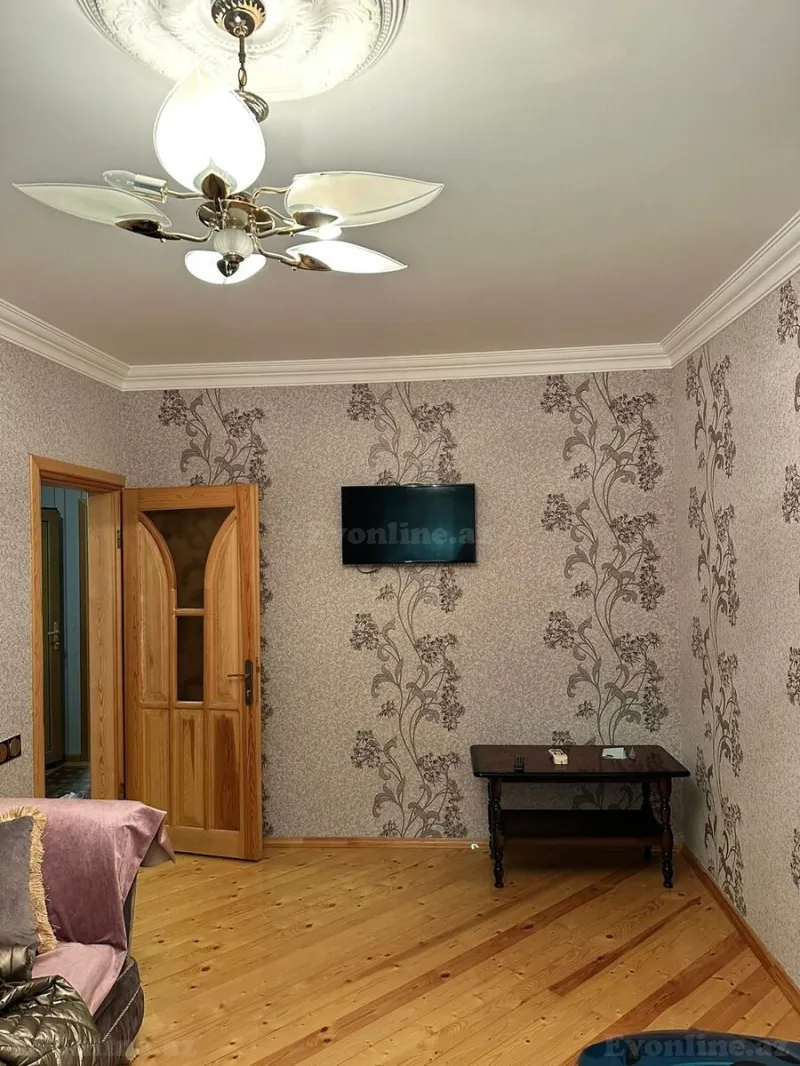 Kirayə verilir 2 otaqlı Mənzil Yeni tikili 60 m² Həzi Aslanov m. - şəkil 3