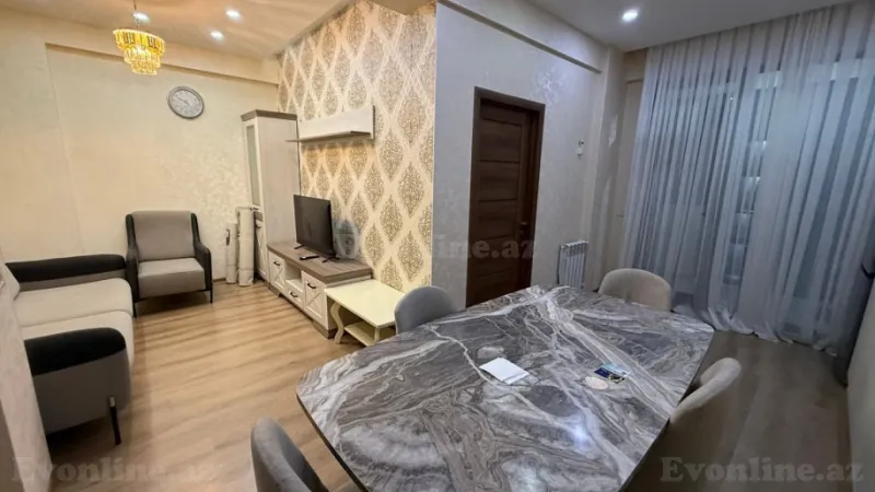 Satılır 2 otaqlı Mənzil Yeni tikili 52 m² Xətai r. - şəkil 2