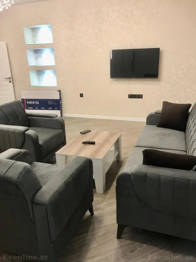 Kirayə verilir 3 otaqlı Mənzil Yeni tikili 110 m² Xətai m. - şəkil 2