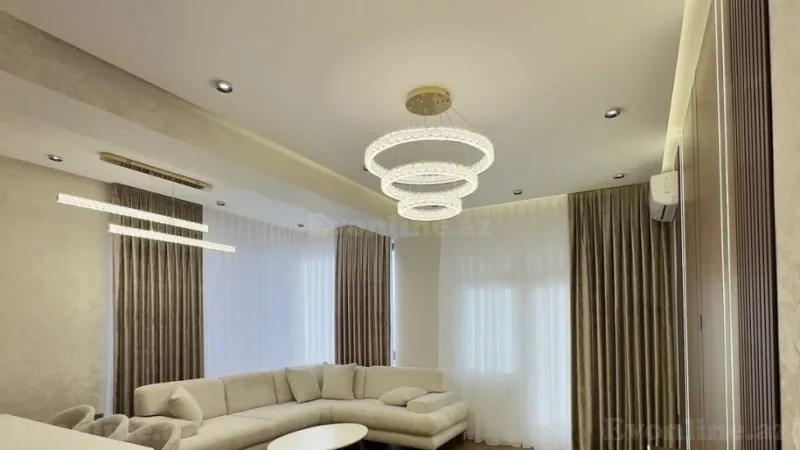 Satılır 3 otaqlı Mənzil Yeni tikili 140 m² Gənclik m. - şəkil 3