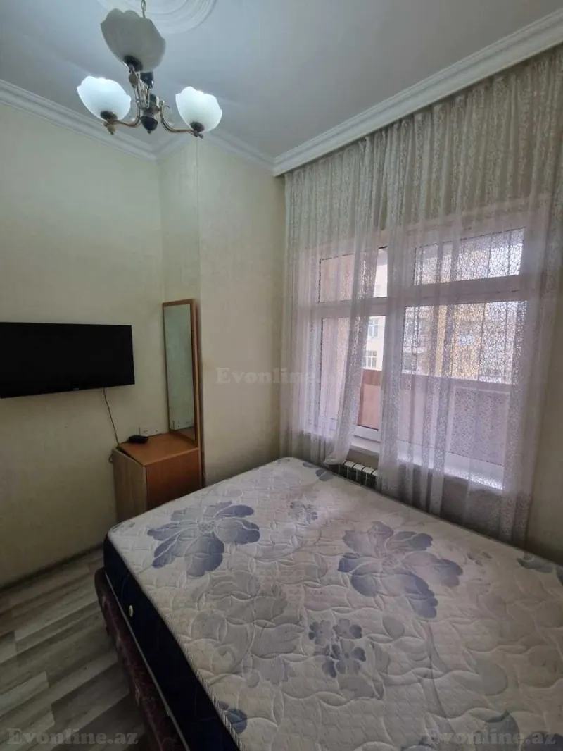 Kirayə verilir 2 otaqlı Mənzil Yeni tikili 50 m² Həzi Aslanov m. - şəkil 3