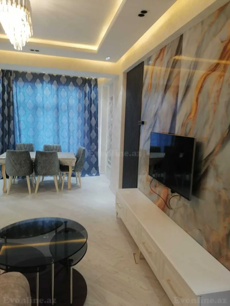 Kirayə verilir 2 otaqlı Mənzil Yeni tikili 90 m² Nəriman Nərimanov m. - şəkil 2