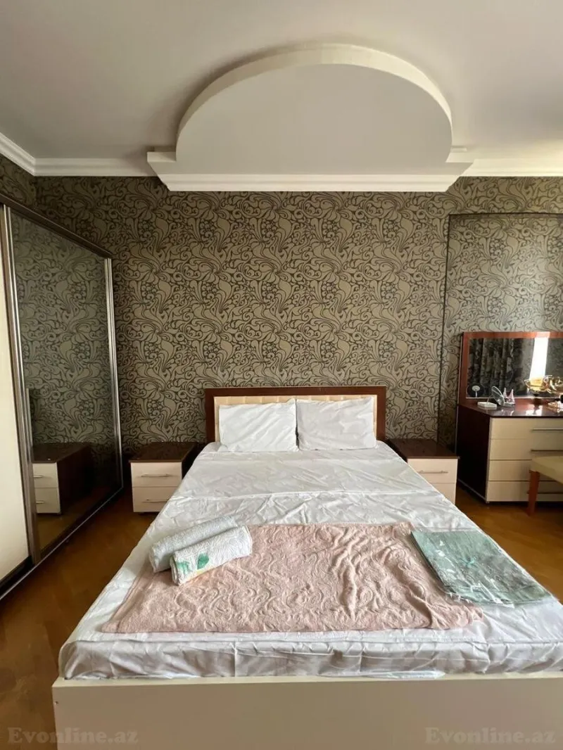 Kirayə verilir 3 otaqlı Mənzil Yeni tikili 150 m² Nizami m. - şəkil 4