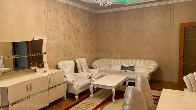 Kirayə verilir 3 otaqlı Mənzil Yeni tikili 105 m² Nəsimi r.