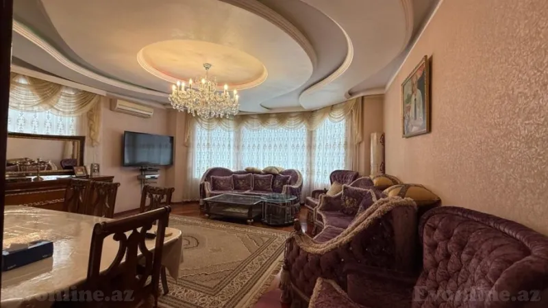 Satılır 4 otaqlı Mənzil Yeni tikili 210 m² Gənclik m. - şəkil 5