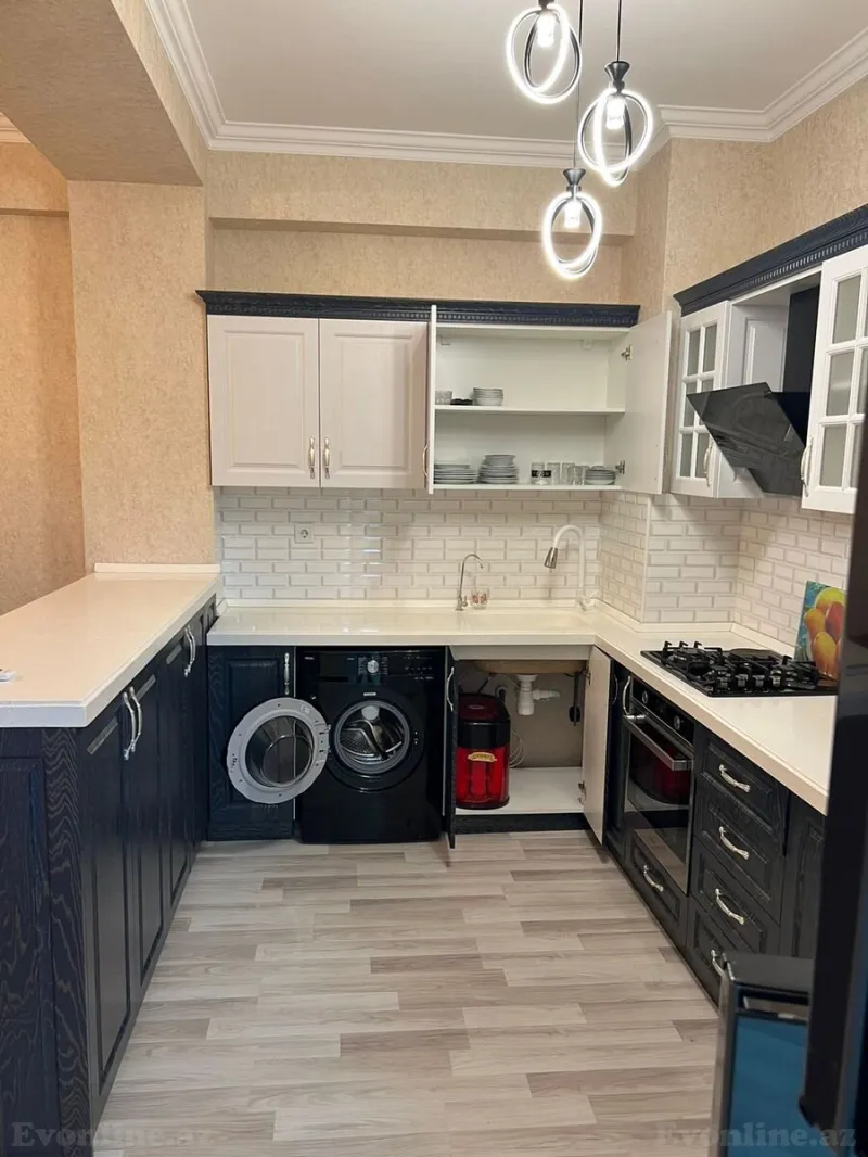 Kirayə verilir 3 otaqlı Mənzil Yeni tikili 80 m² Yasamal - şəkil 3