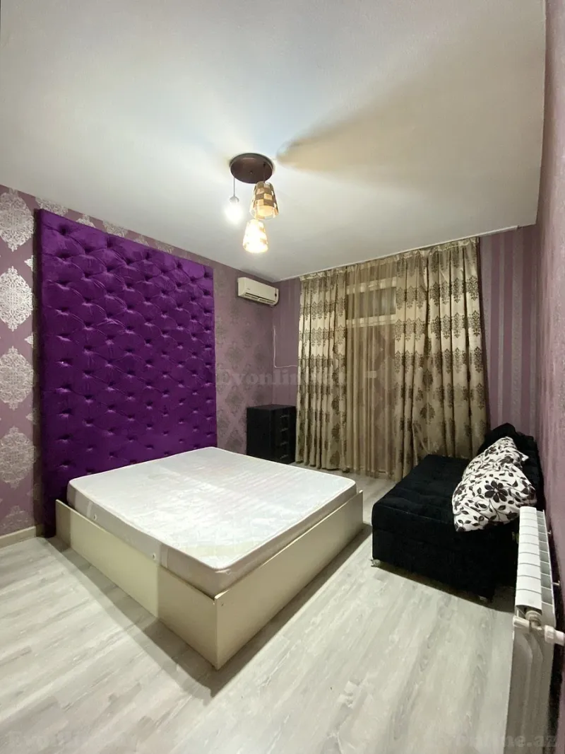 Kirayə verilir 3 otaqlı Mənzil Yeni tikili 80 m² Nəsimi m. - şəkil 4