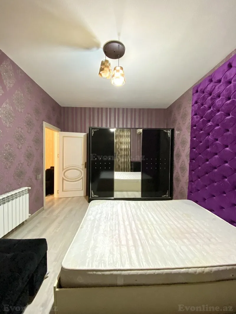 Kirayə verilir 3 otaqlı Mənzil Yeni tikili 80 m² Nəsimi m. - şəkil 5