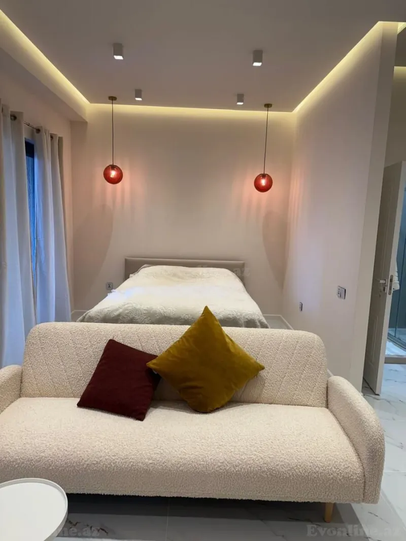 Kirayə verilir 1 otaqlı Mənzil Yeni tikili 80 m² Nəriman Nərimanov m. - şəkil 6