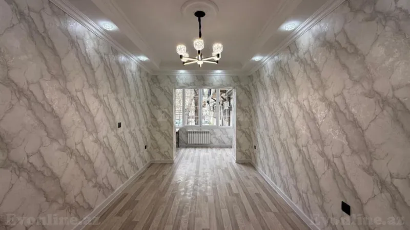 Satılır 2 otaqlı Mənzil Köhnə tikili 61 m² Elmlər Akademiyası m. - şəkil 2