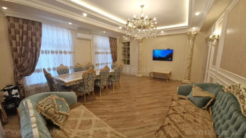 Satılır 4 otaqlı Mənzil Yeni tikili 178 m² Nəriman Nərimanov m. - şəkil 2