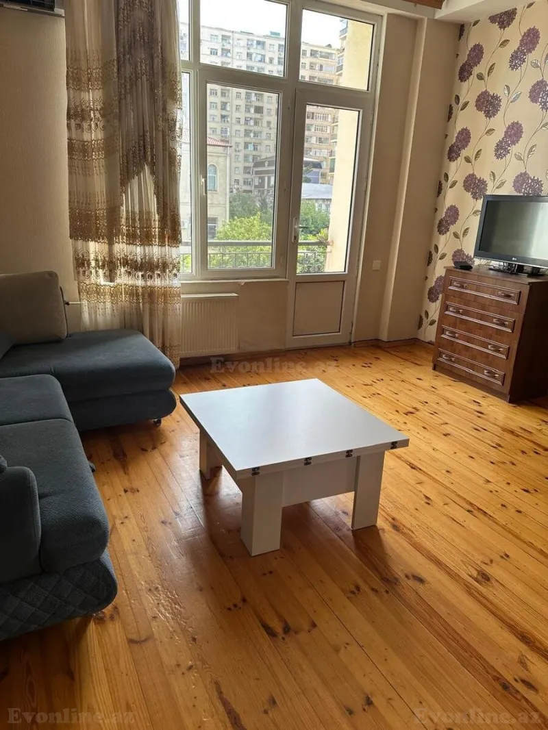 Kirayə verilir 3 otaqlı Mənzil Yeni tikili 90 m² Nəsimi m.