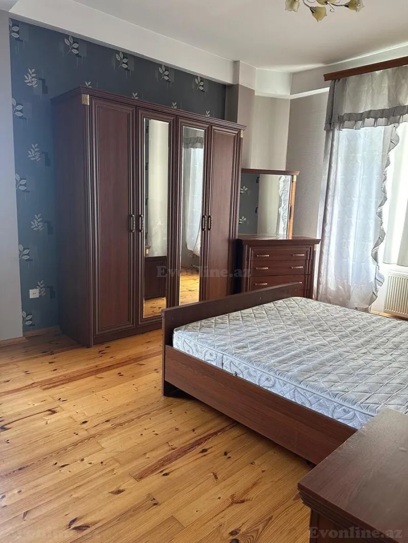 Kirayə verilir 3 otaqlı Mənzil Yeni tikili 90 m² Nəsimi m. - şəkil 2