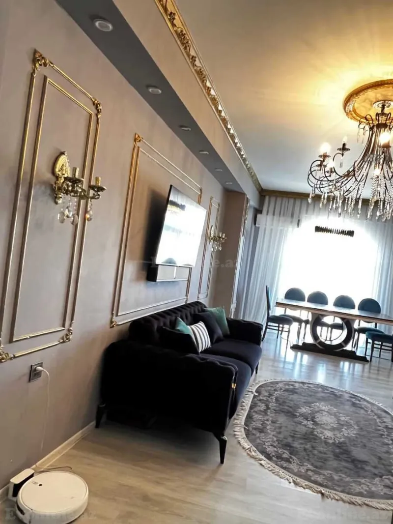 Kirayə verilir 3 otaqlı Mənzil Yeni tikili 90 m² Yeni Yasamal - şəkil 2