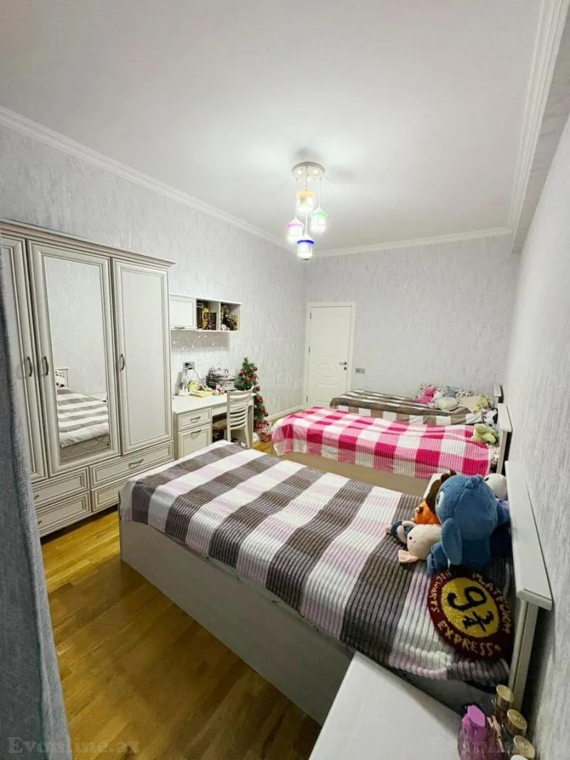 Satılır 3 otaqlı Mənzil Yeni tikili 105 m² Qara Qarayev m. - şəkil 5