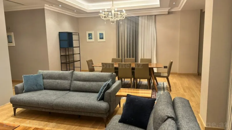 Kirayə verilir 5 otaqlı Mənzil Yeni tikili 250 m² Nəsimi r. - şəkil 9