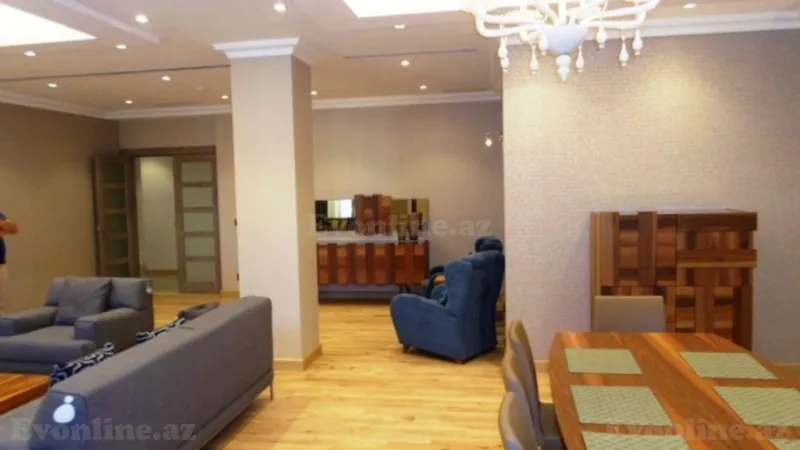 Kirayə verilir 5 otaqlı Mənzil Yeni tikili 250 m² Nəsimi r. - şəkil 12