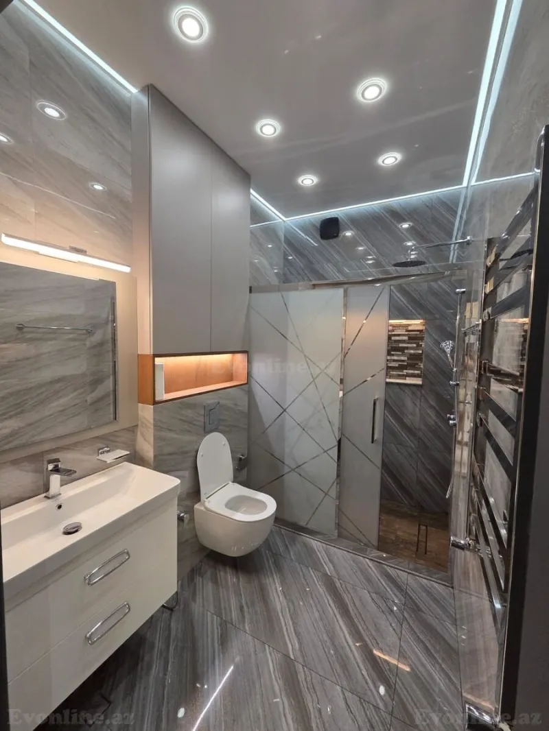 Kirayə verilir 2 otaqlı Mənzil Yeni tikili 80 m² Yasamal - şəkil 12