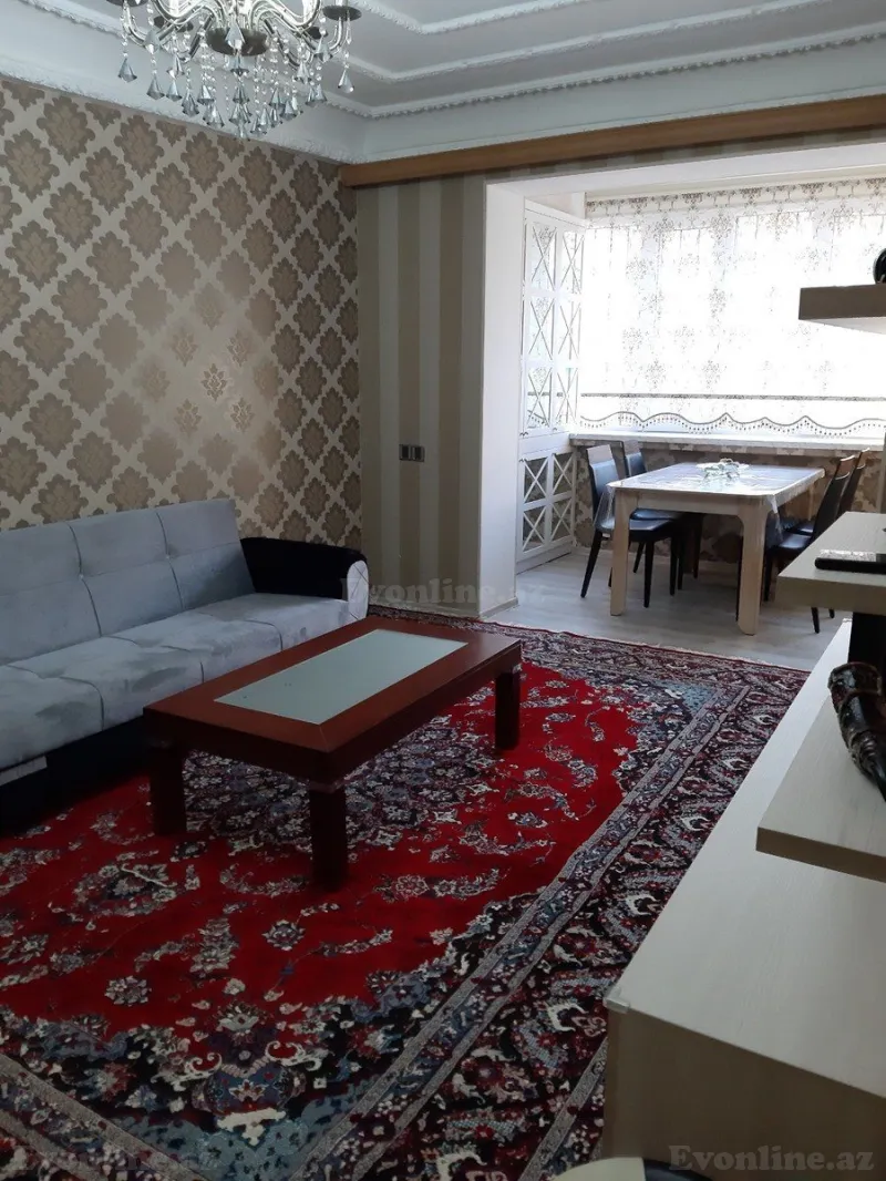 Kirayə verilir 3 otaqlı Mənzil Yeni tikili 100 m² Yasamal - şəkil 3