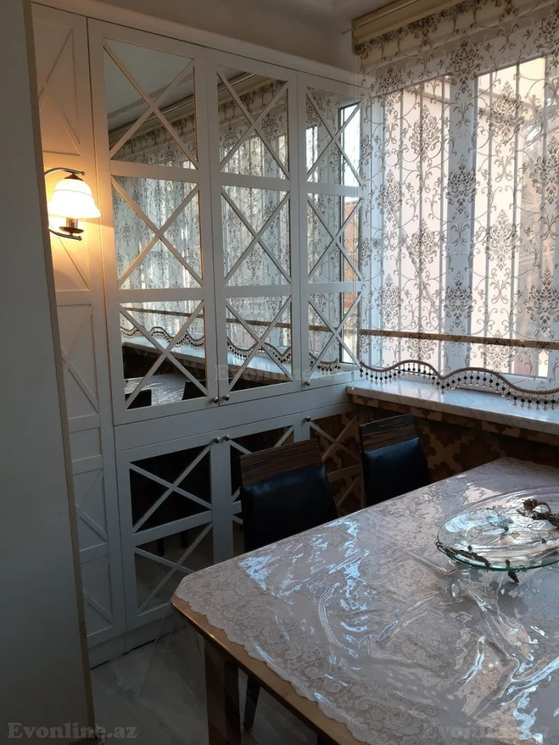 Kirayə verilir 3 otaqlı Mənzil Yeni tikili 100 m² Yasamal - şəkil 7