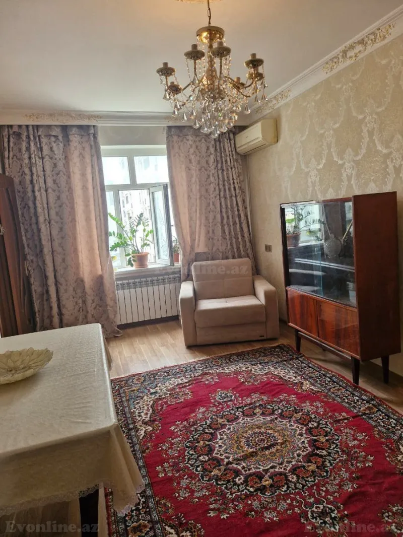 Satılır 2 otaqlı Mənzil Köhnə tikili 50 m² Xətai r. - şəkil 2