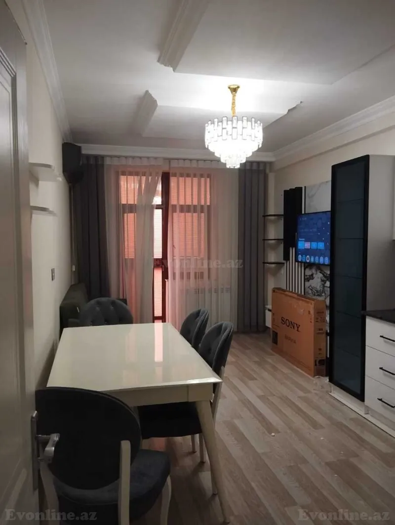Kirayə verilir 2 otaqlı Mənzil Yeni tikili 77 m² Yeni Yasamal - şəkil 2
