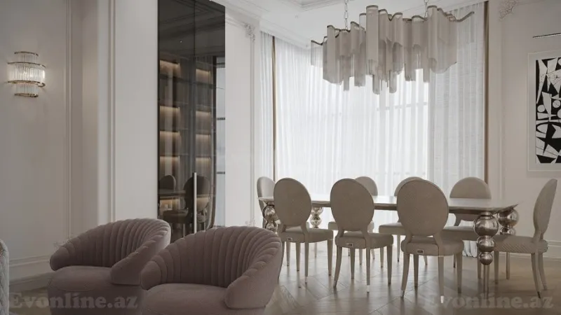 Satılır 4 otaqlı Mənzil Yeni tikili 200 m² 28 May m. - şəkil 2