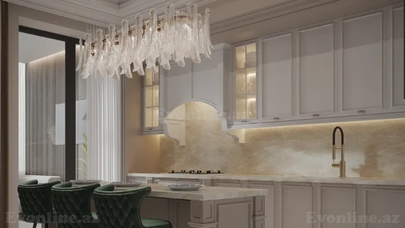 Satılır 4 otaqlı Mənzil Yeni tikili 200 m² 28 May m. - şəkil 12