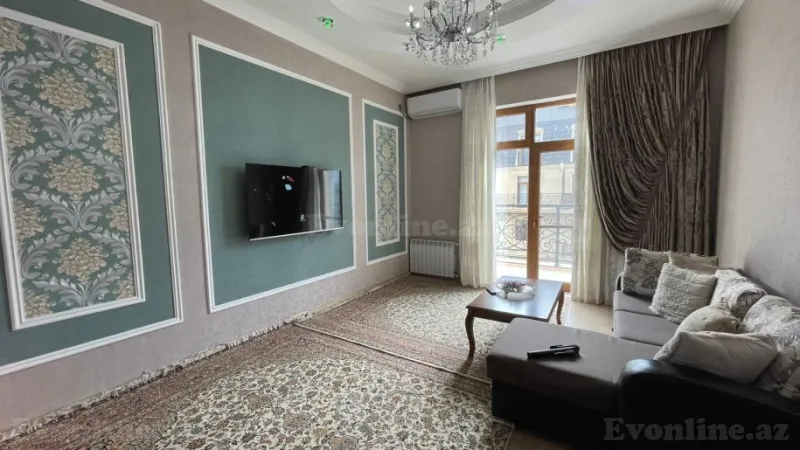 Kirayə verilir 2 otaqlı Mənzil Yeni tikili 74 m² Xətai m. - şəkil 2
