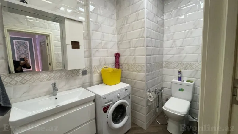 Kirayə verilir 2 otaqlı Mənzil Yeni tikili 74 m² Xətai m. - şəkil 17