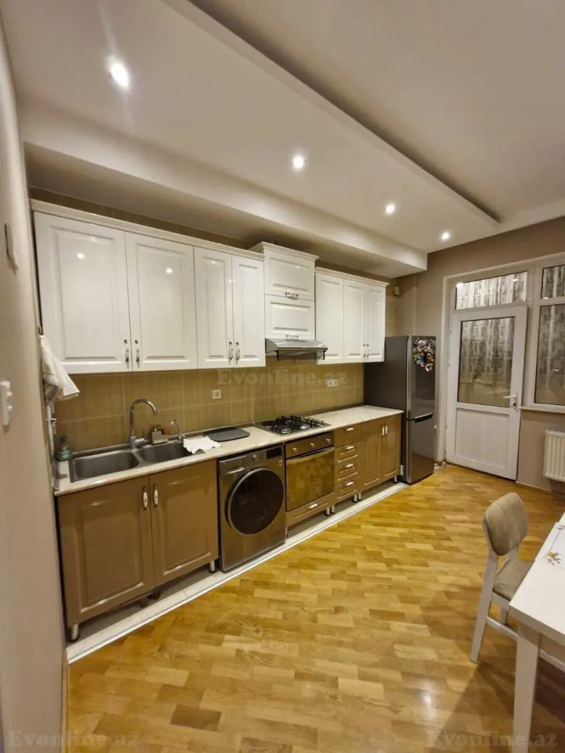 Kirayə verilir 2 otaqlı Mənzil Yeni tikili 82 m² Nəsimi r. - şəkil 4