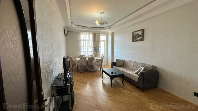 Kirayə verilir 3 otaqlı Mənzil Yeni tikili 125 m² Nəsimi r. - şəkil 3