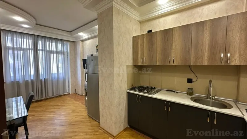 Kirayə verilir 3 otaqlı Mənzil Yeni tikili 125 m² Nəsimi r. - şəkil 6