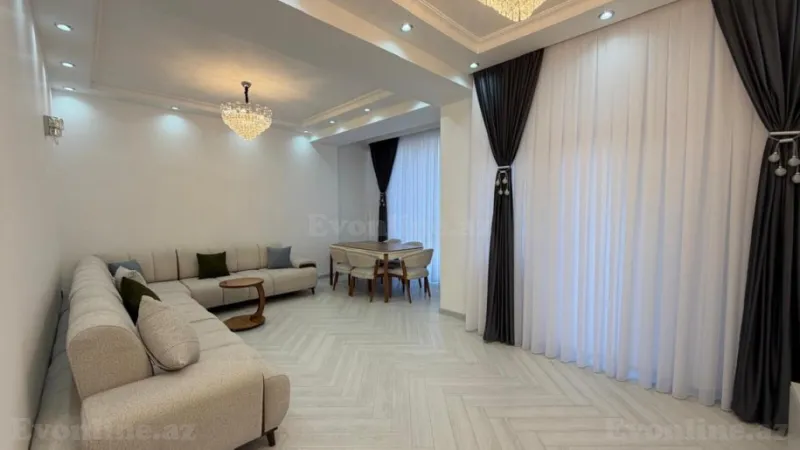 Kirayə verilir 3 otaqlı Mənzil Yeni tikili 150 m² Gənclik m. - şəkil 2