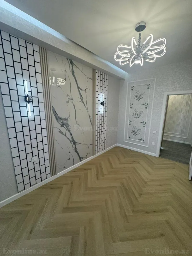 Satılır 2 otaqlı Mənzil Yeni tikili 46 m² Qara Qarayev m. - şəkil 2