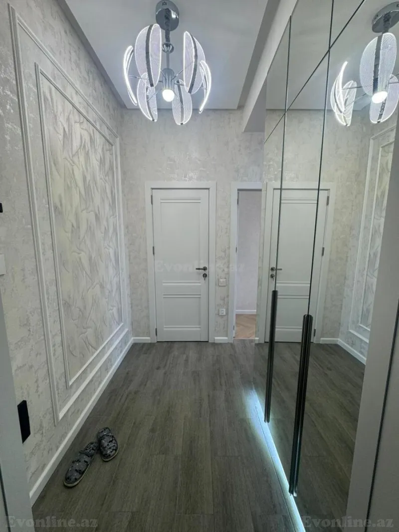 Satılır 2 otaqlı Mənzil Yeni tikili 46 m² Qara Qarayev m. - şəkil 3