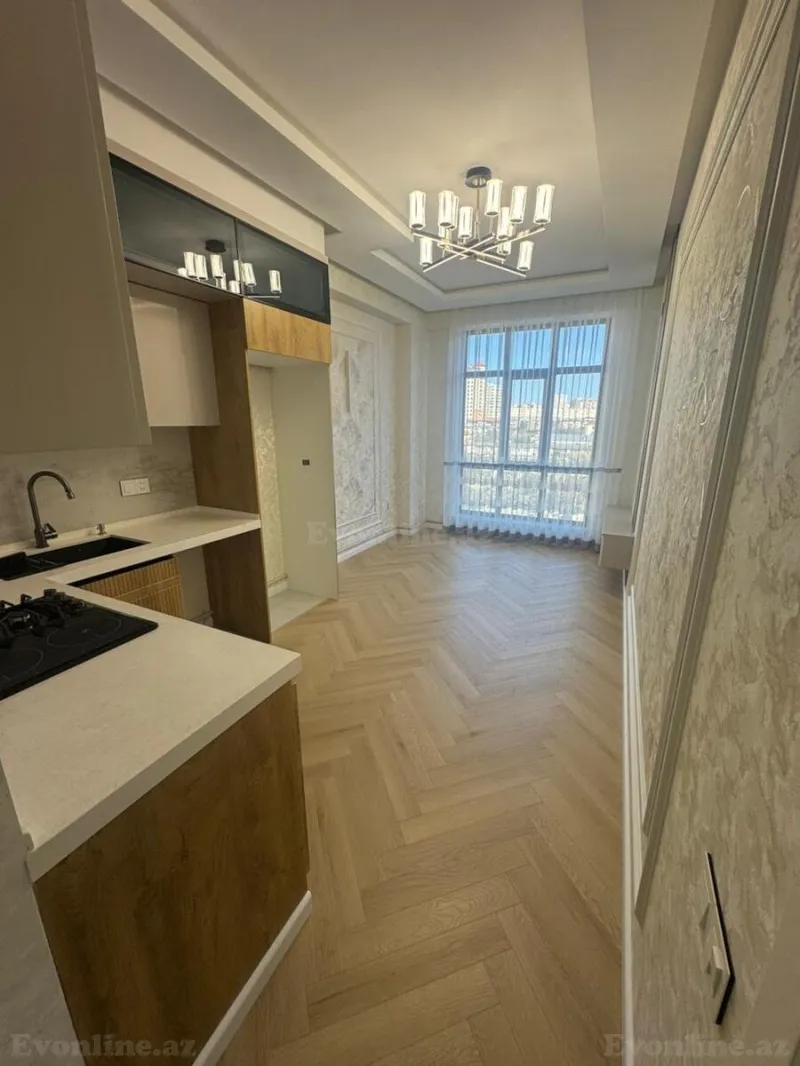 Satılır 2 otaqlı Mənzil Yeni tikili 46 m² Qara Qarayev m. - şəkil 6