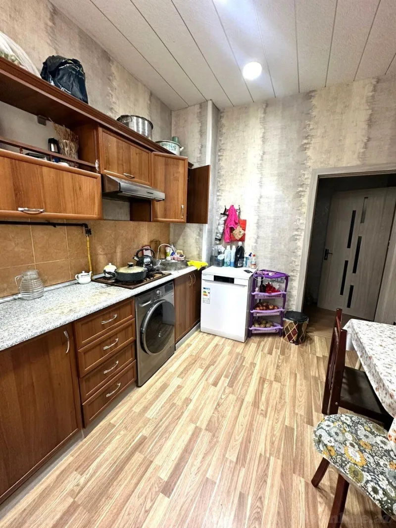 Satılır 2 otaqlı Mənzil Yeni tikili 80 m² Həzi Aslanov m. - şəkil 3