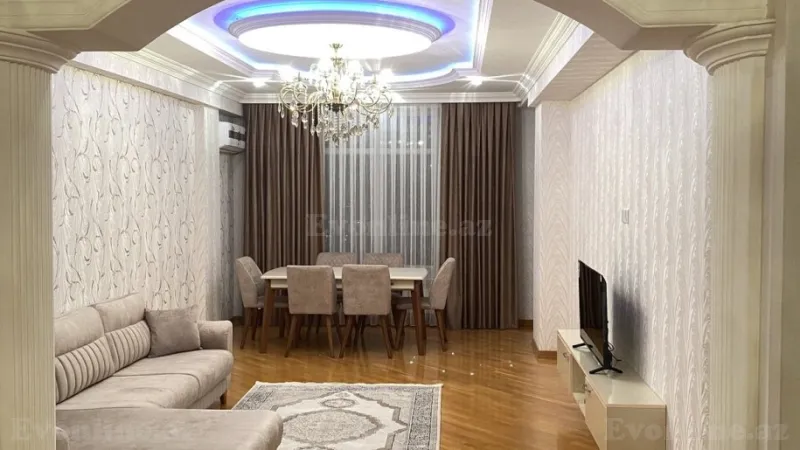 Kirayə verilir 2 otaqlı Mənzil Yeni tikili 105 m² Nizami r.
