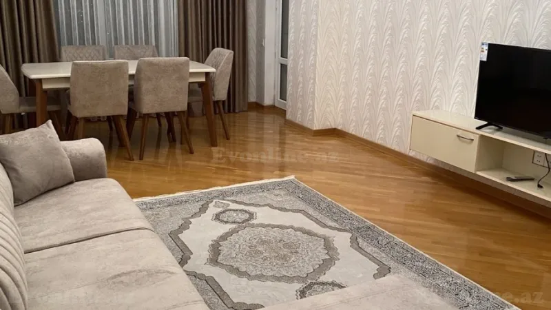 Kirayə verilir 2 otaqlı Mənzil Yeni tikili 105 m² Nizami r. - şəkil 2