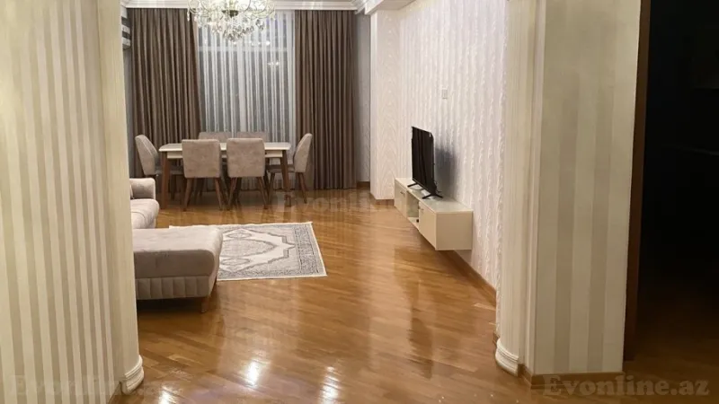 Kirayə verilir 2 otaqlı Mənzil Yeni tikili 105 m² Nizami r. - şəkil 3